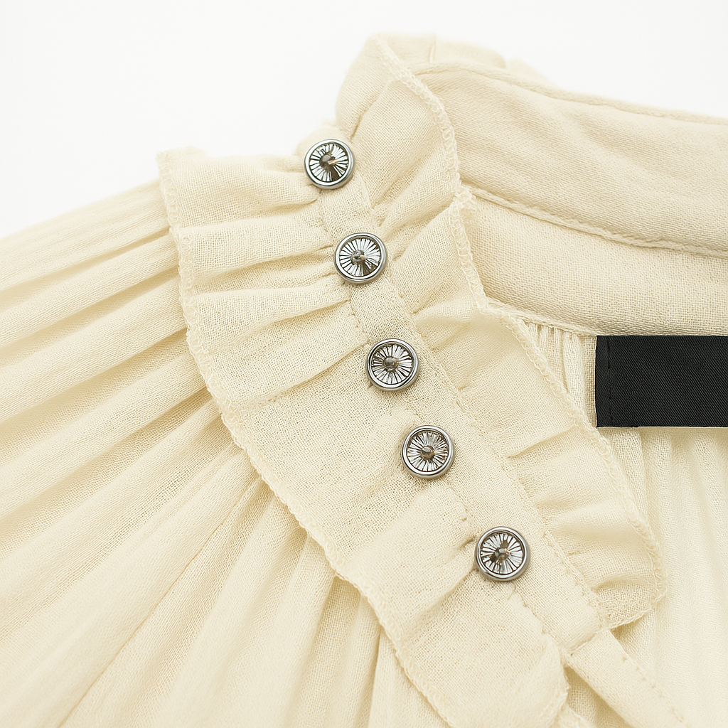 Blusa Madeleine Atemporal e Romântica