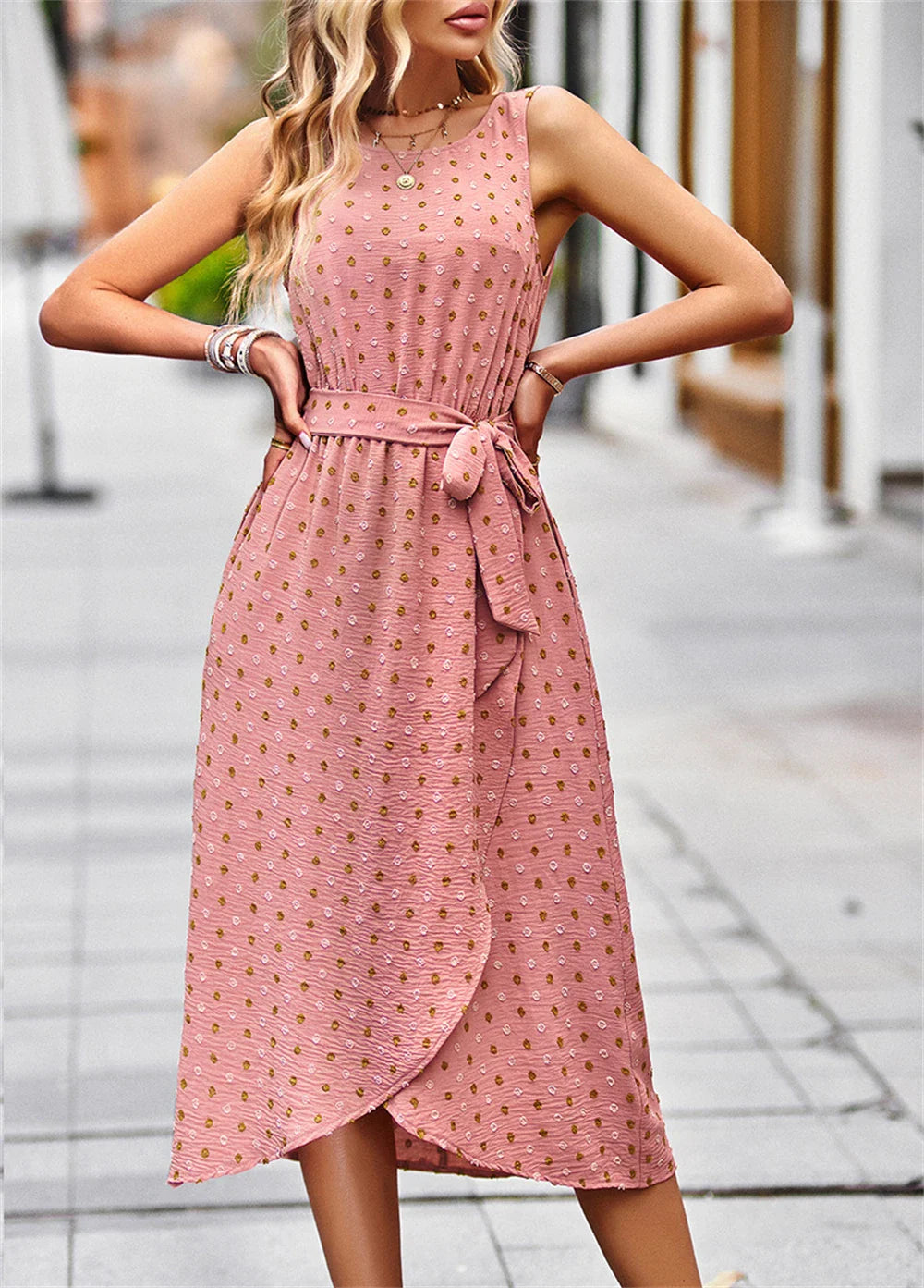 Vestido Soltinho Cintura Alta