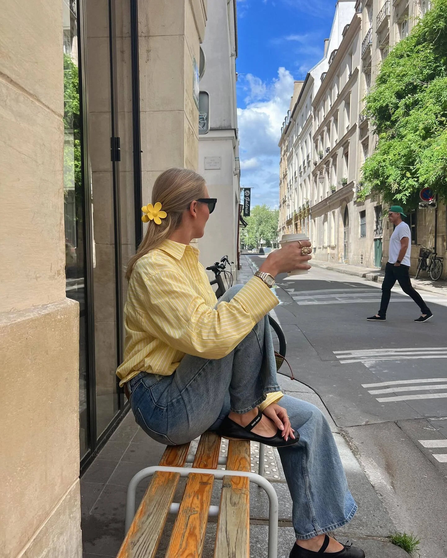 Camisa Usy feminina listrada Laila