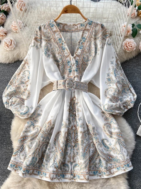 Vestido Estampado Soltinho Sunshine