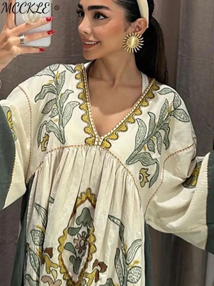 Vestido Estampado Soltinho Sunshine