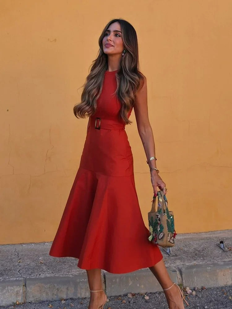 Vestido Rafaela Sofisticado e Elegante