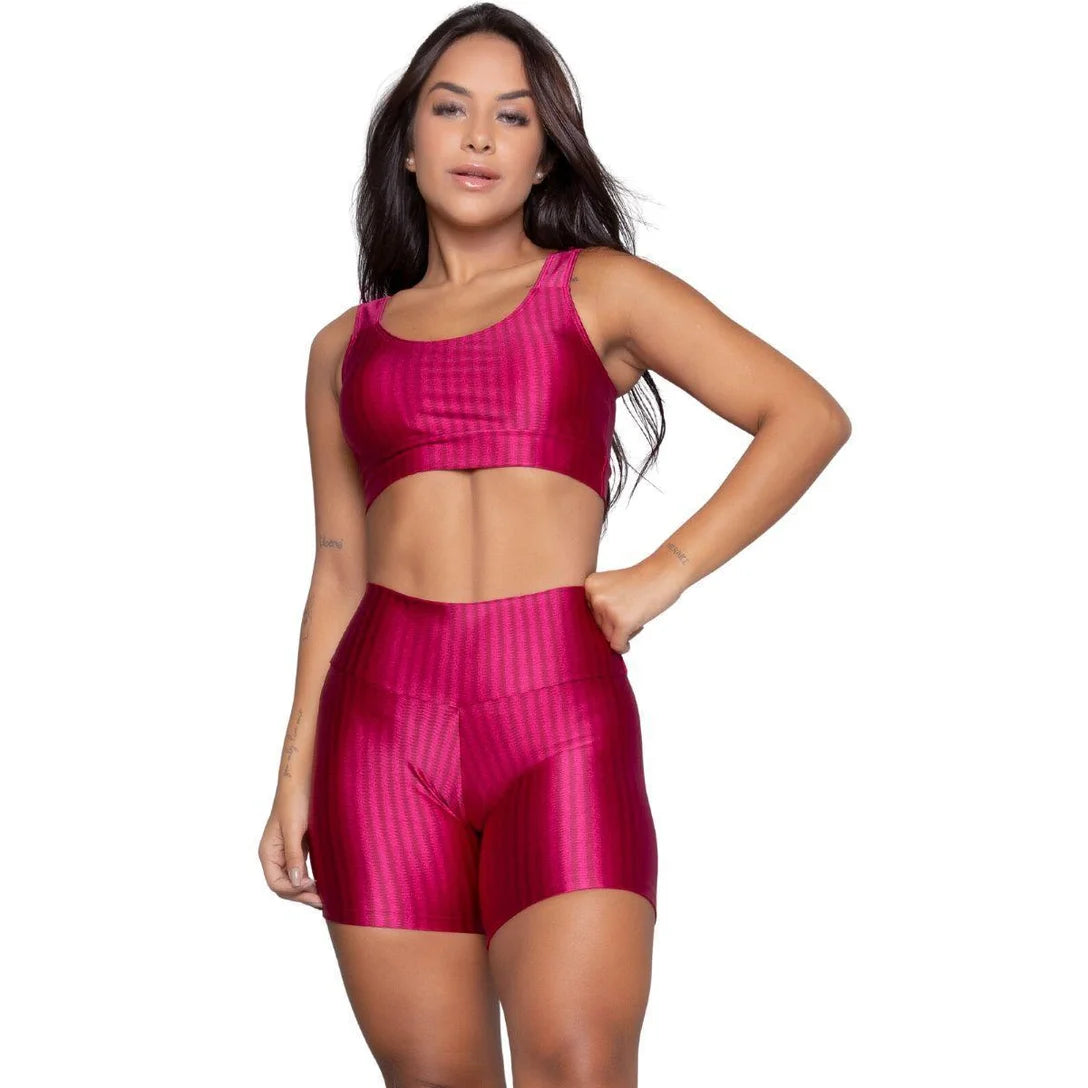 Conjunto Fitness Top e Short