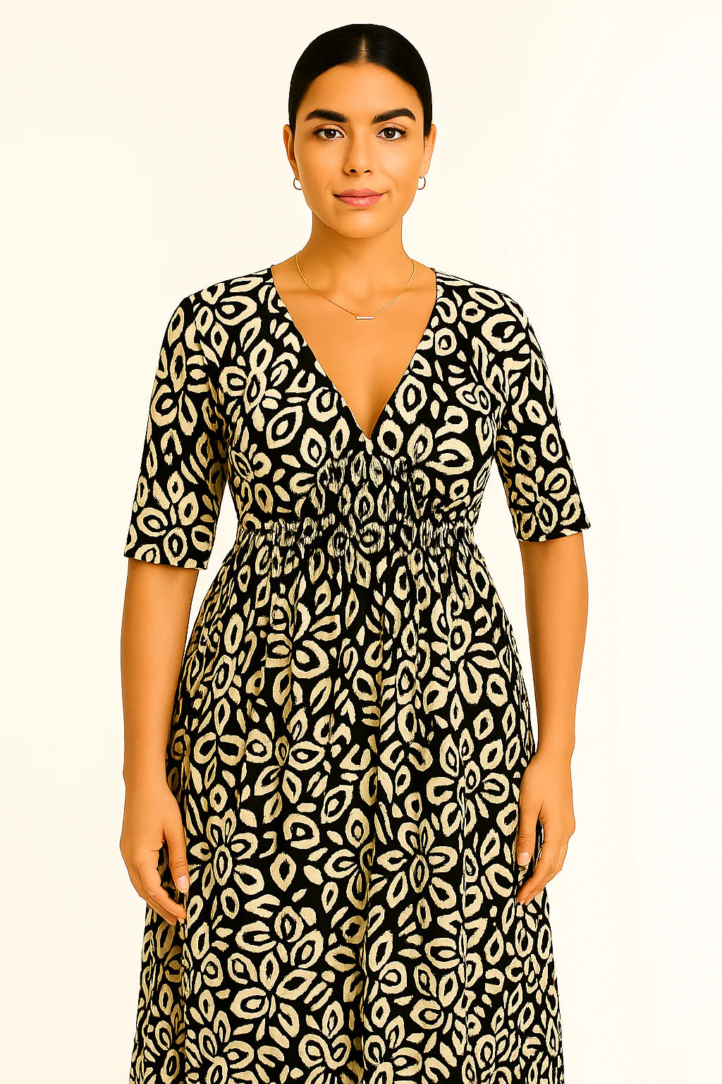 Vestido Déia Elegante e Confortável