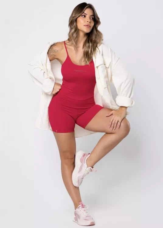 MACAQUINHO UPSIDE EM POLIAMIDA ROXO