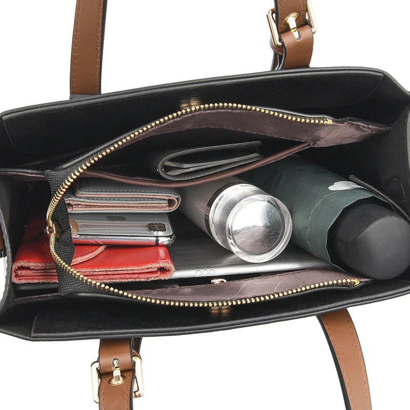 Bolsa de Couro Feminino Vintage