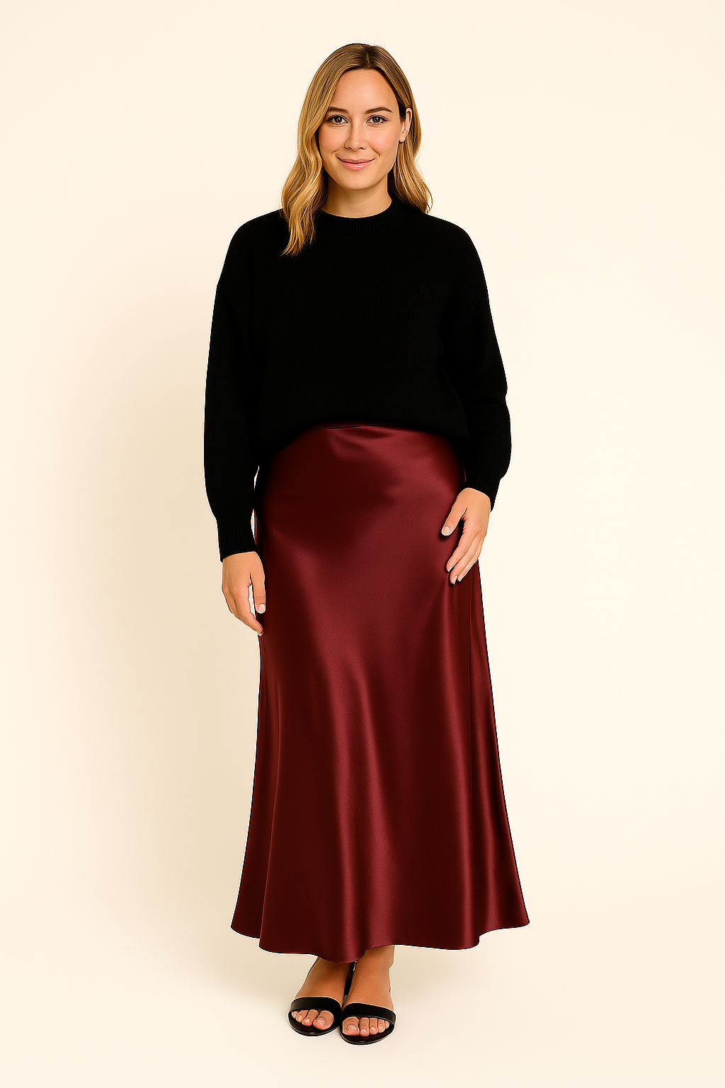 Saia Lorraine Minimalista e Elegante