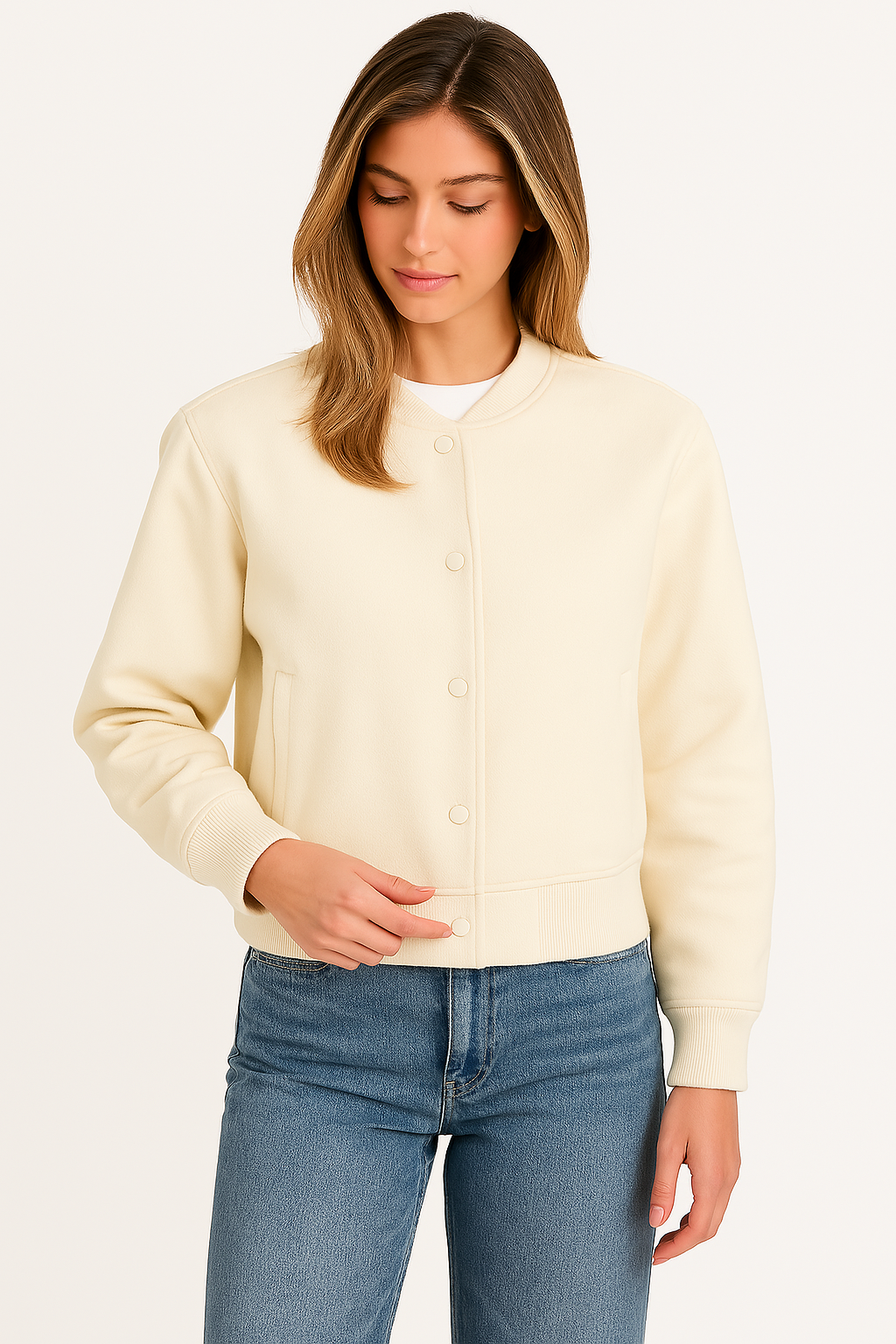 Casaco Pérola Atemporal e Confortável