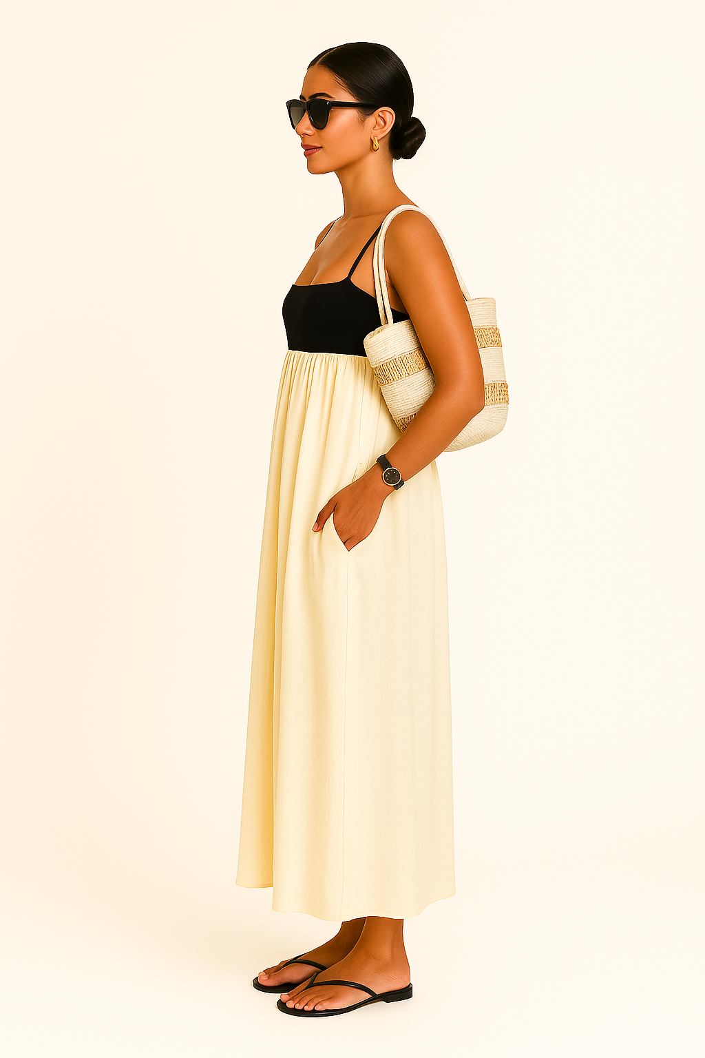 Vestido Madalena Sofisticação e Conforto