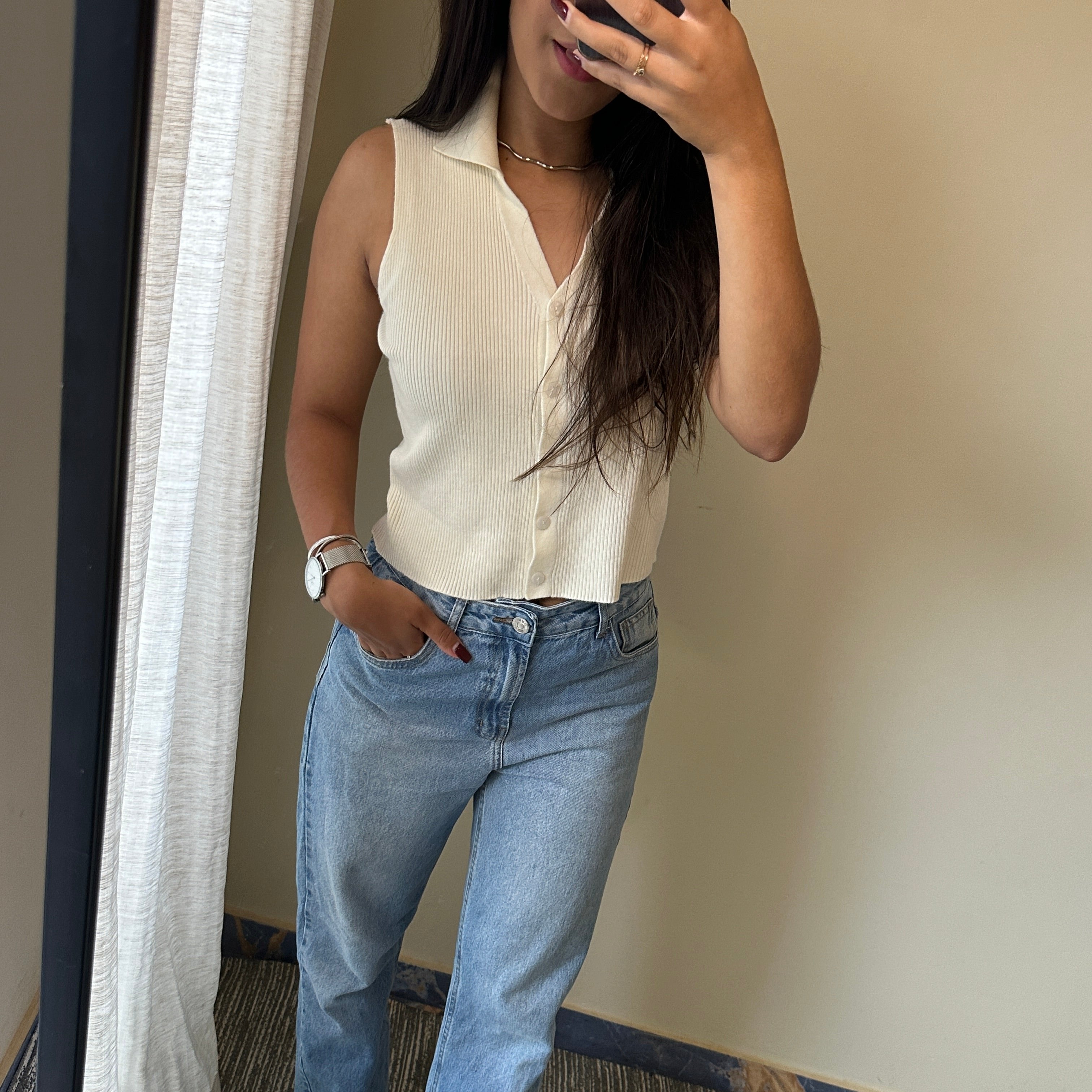 Colete Usy em viscose