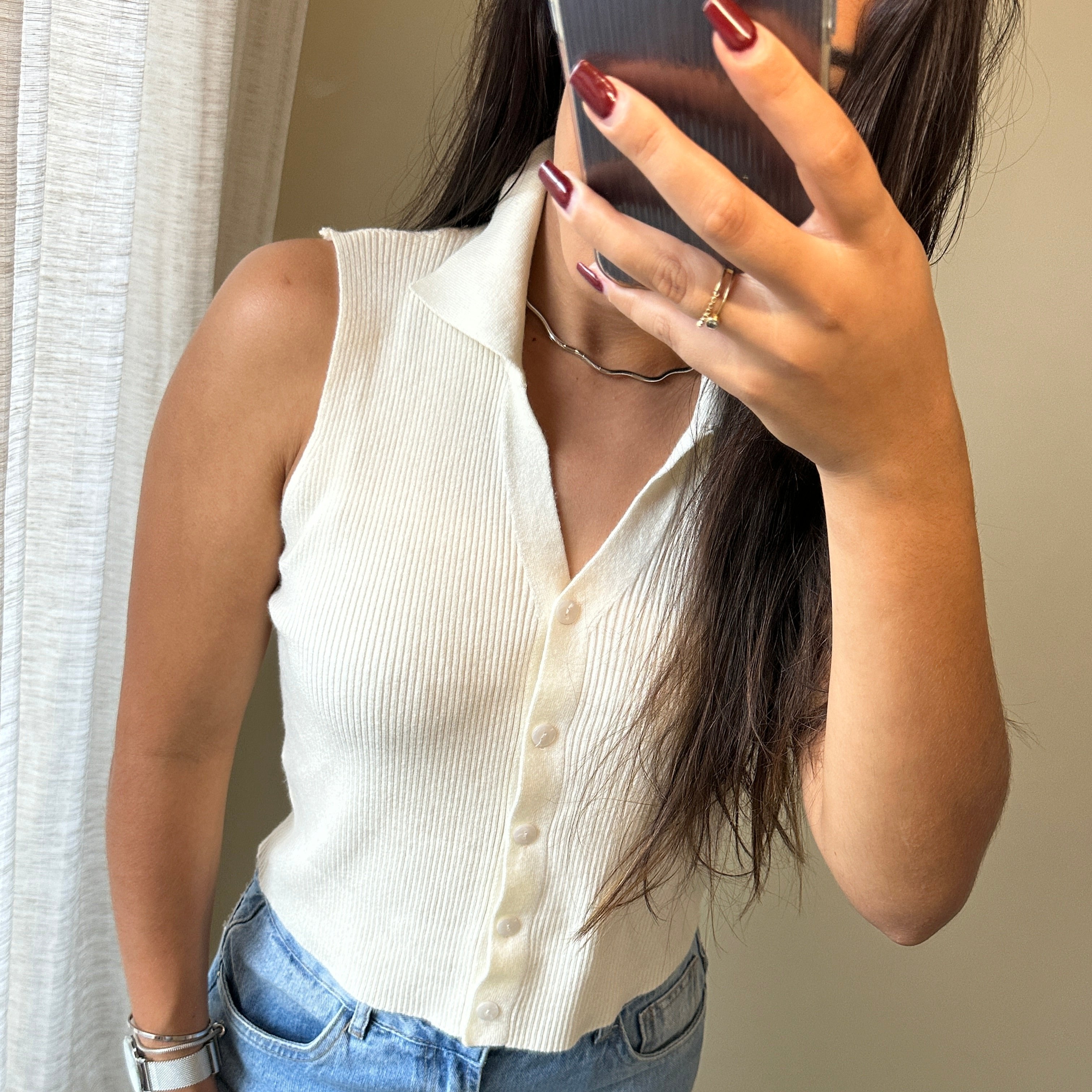 Colete Usy em viscose