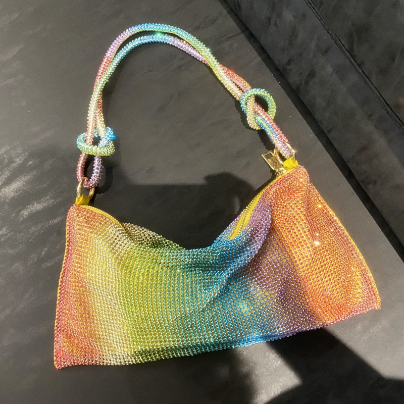 Bolsa de Mão Strass Feminina