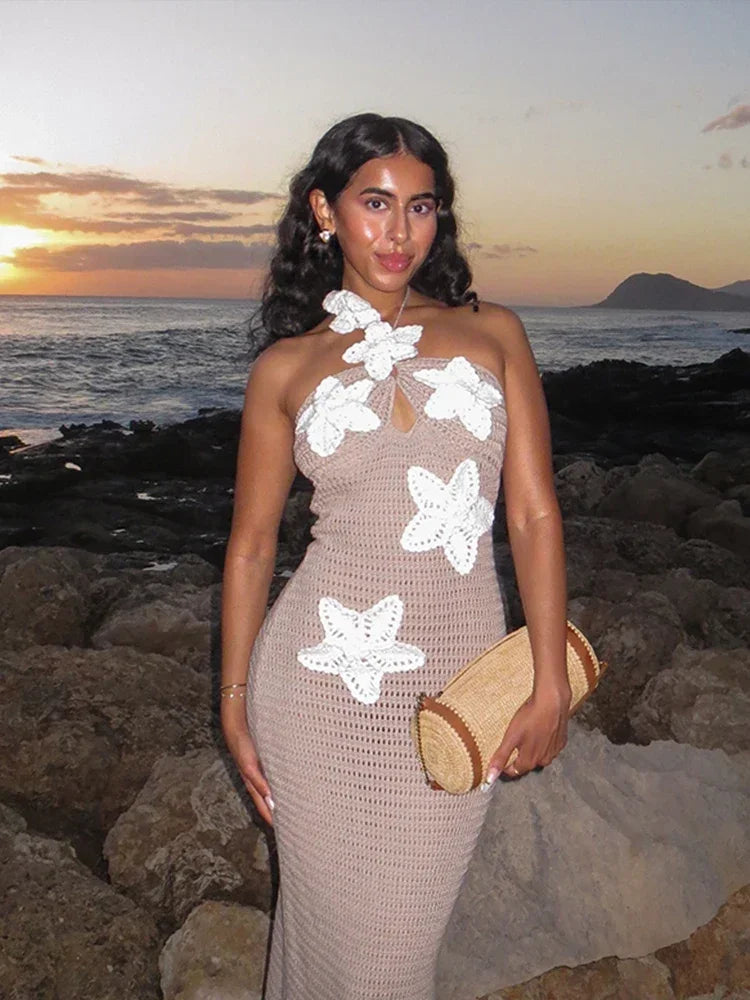 Vestido Usy em crochê