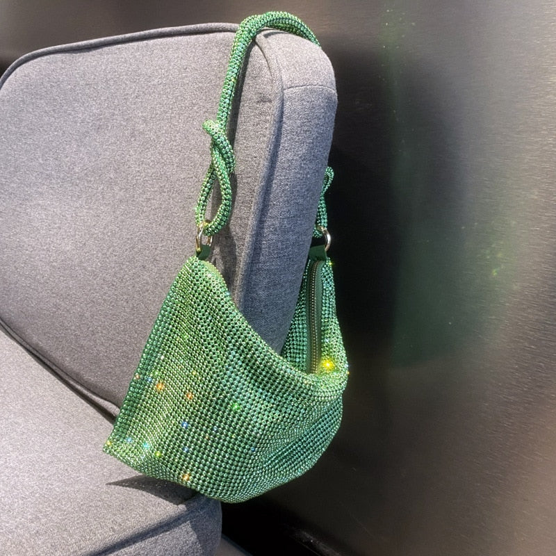 Bolsa de Mão Strass Feminina