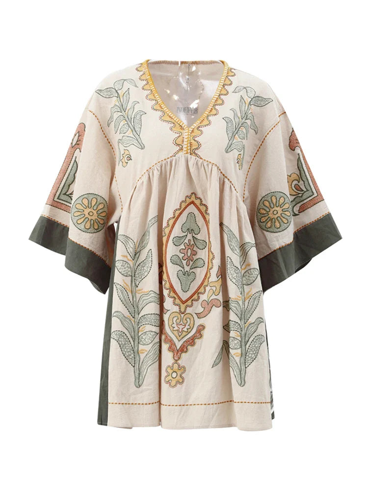 Vestido Estampado Soltinho Sunshine