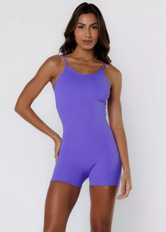 MACAQUINHO UPSIDE EM POLIAMIDA ROXO