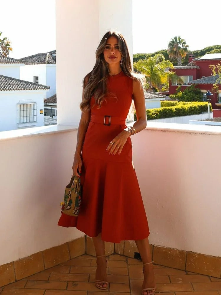 Vestido Rafaela Sofisticado e Elegante