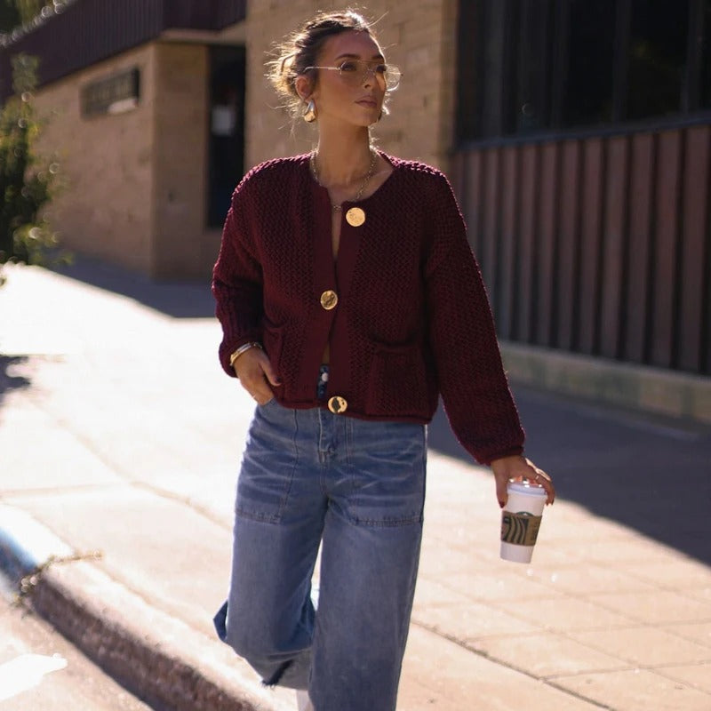 Cardigan Anelise Aconchegante e Estiloso